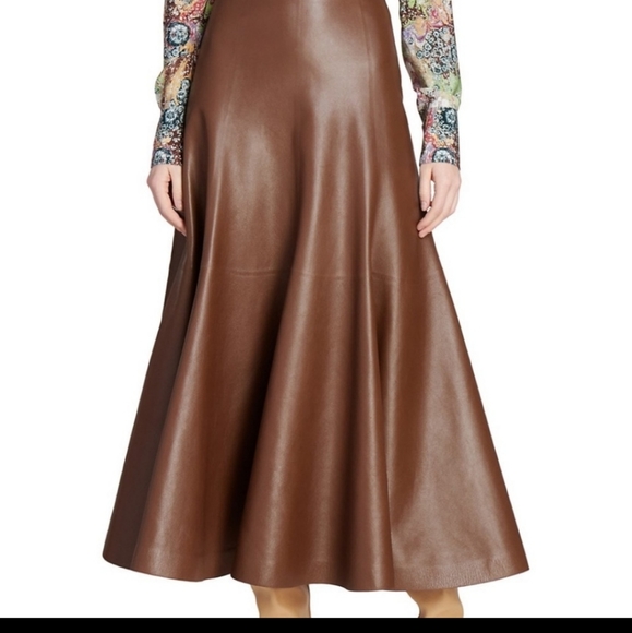 Chloe leather skirt current season brand new with tags - Picture 3 of 3
